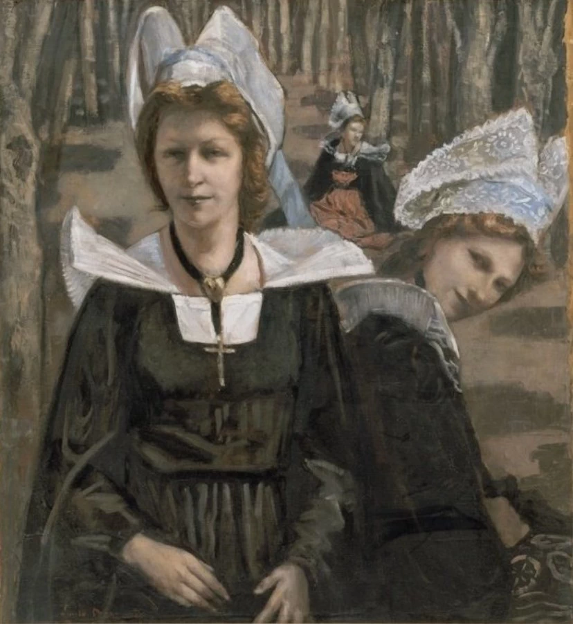 Donne bretoni nel Bois d'Amour, 1940 - Museo d'Arte Moderna della Città di Parigi